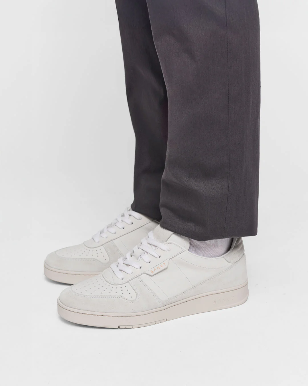 The Court Sneaker - White Nubuck - Image 3