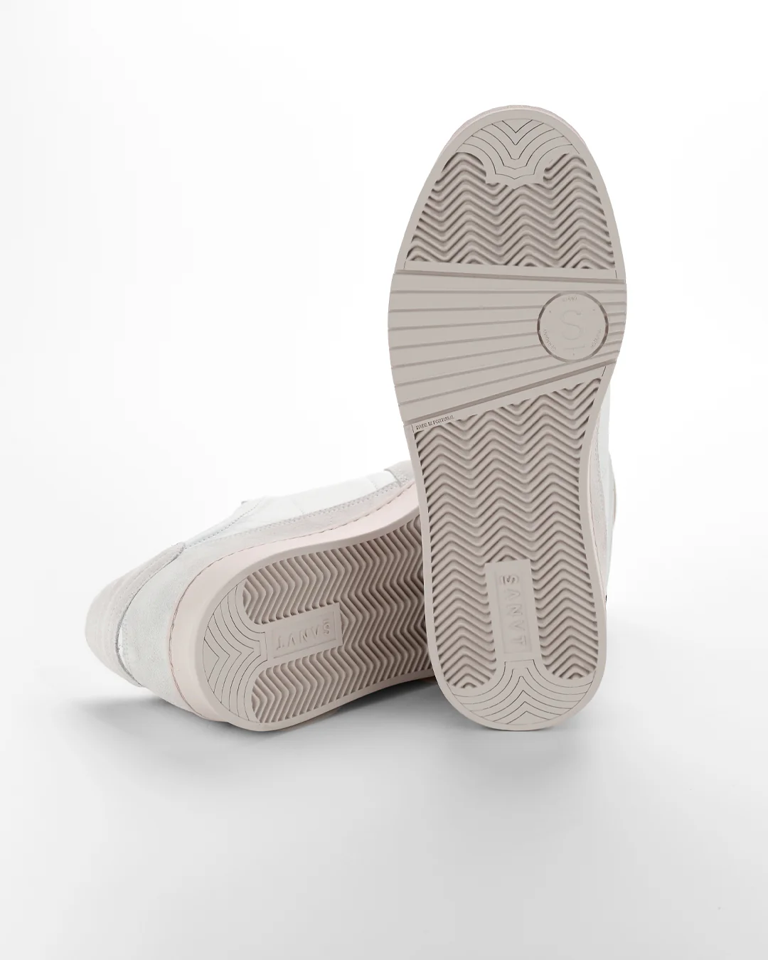 The Unisex Court Sneaker - White Nubuck - Image 7