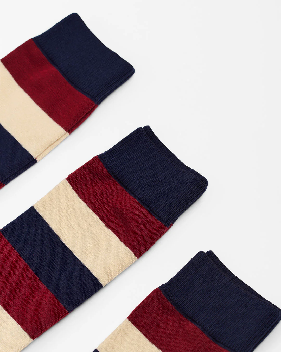 The Crew Socks (3 Pack) - Striped - Image 3