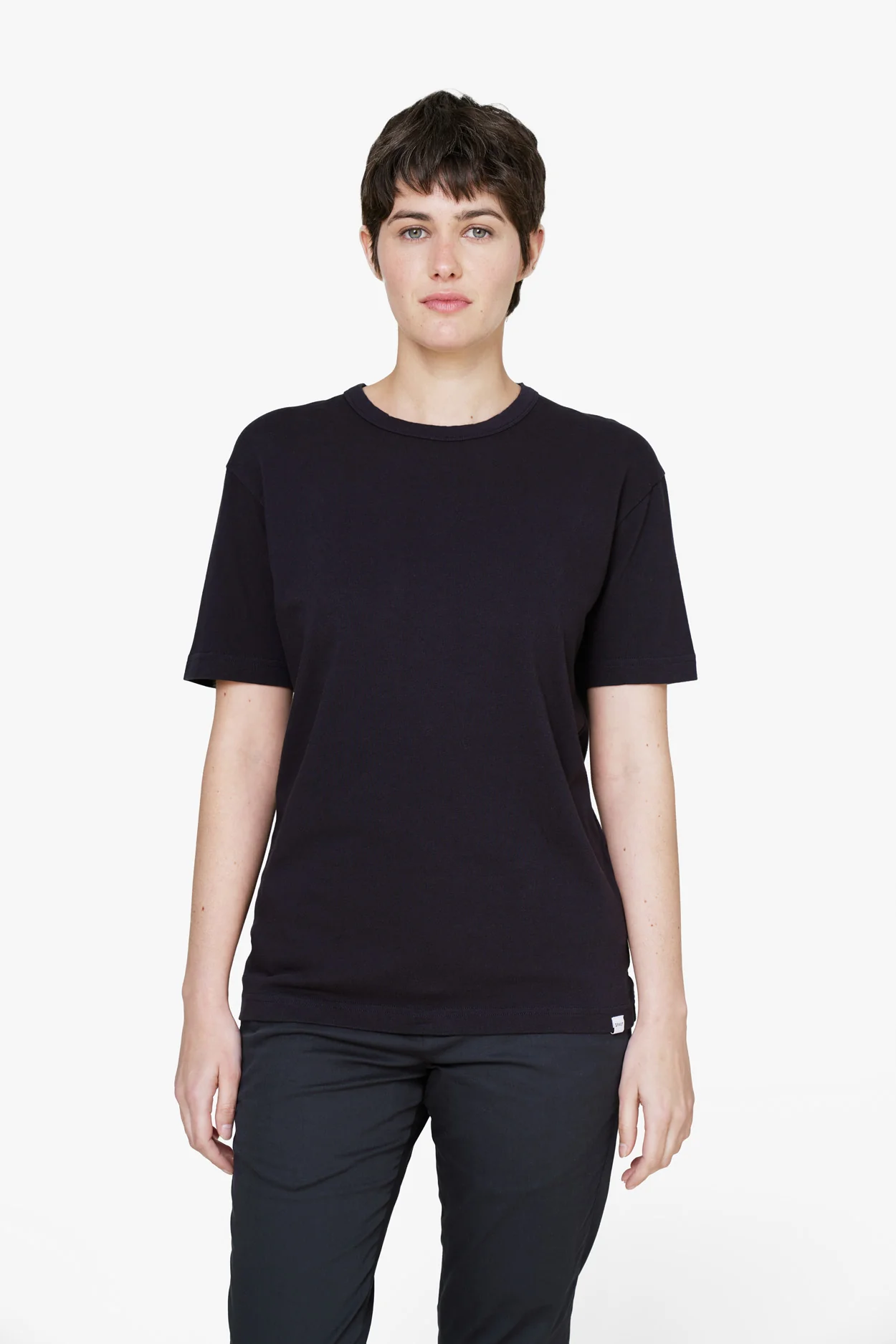 The Heavyweight Unisex T-Shirt - Dark Navy - Image 5