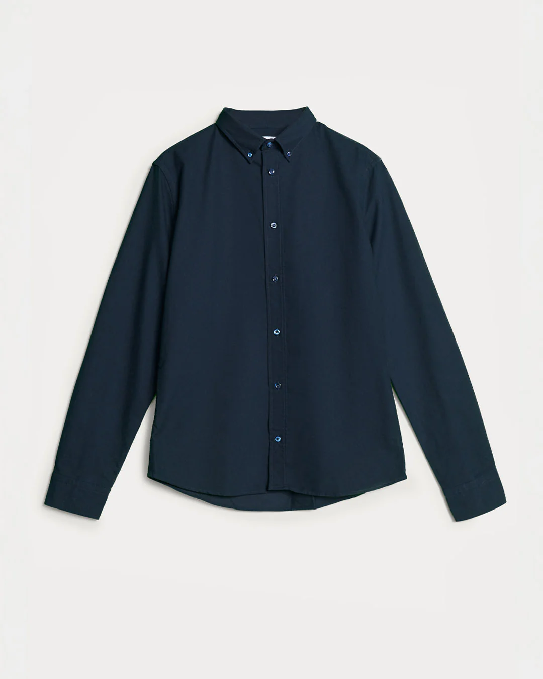 The Oversized Oxford Shirt - Navy - Image 7