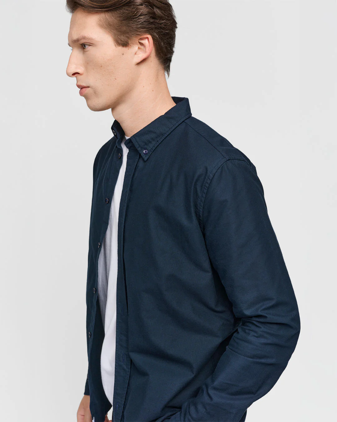 The Perfect Oxford Shirt - Navy - Image 3