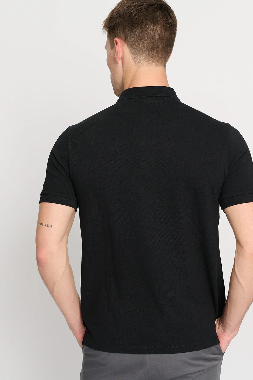 The Perfect Polo Shirt - Black - Image 3