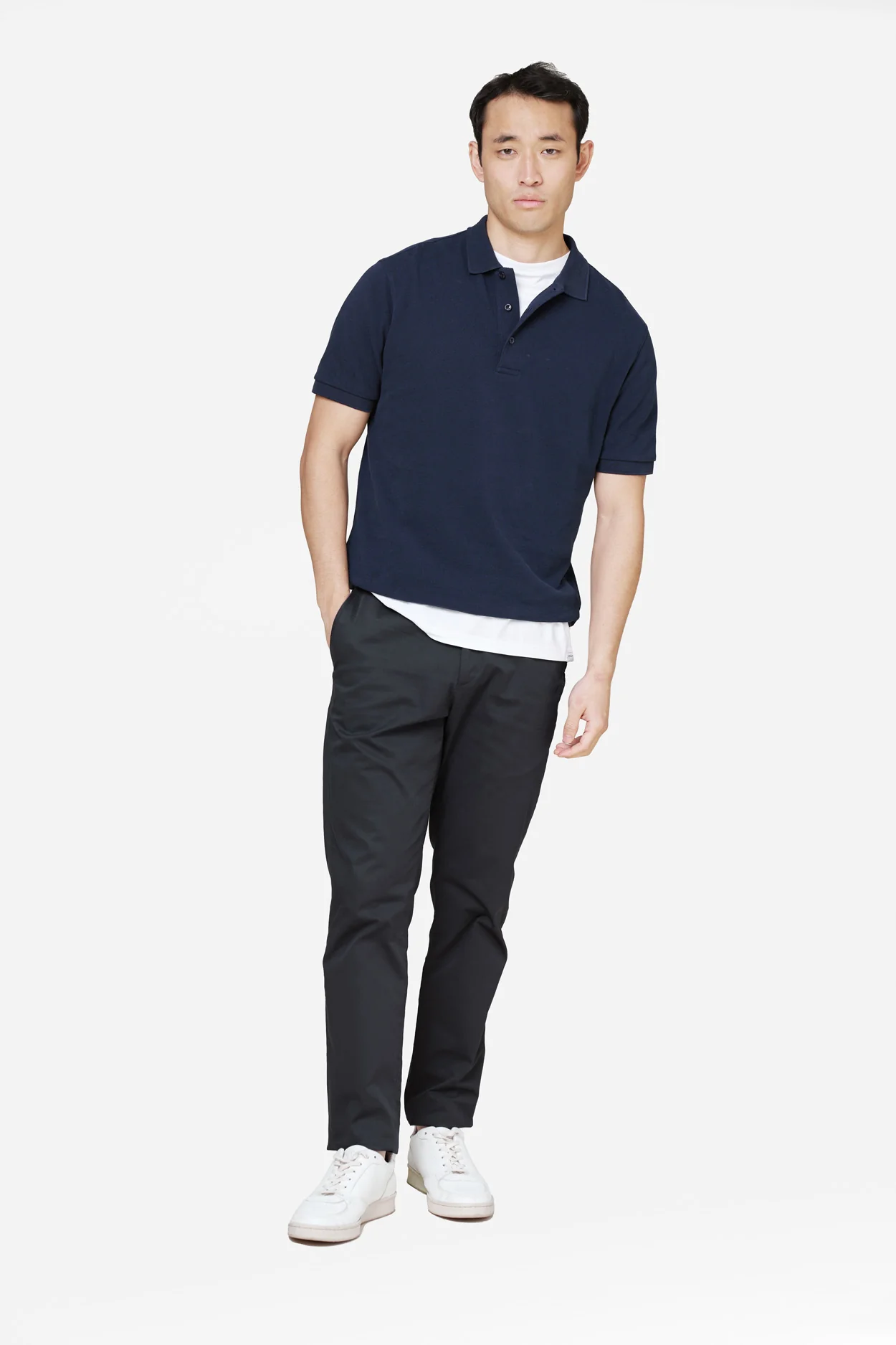 The Perfect Polo Shirt - Navy - Image 7