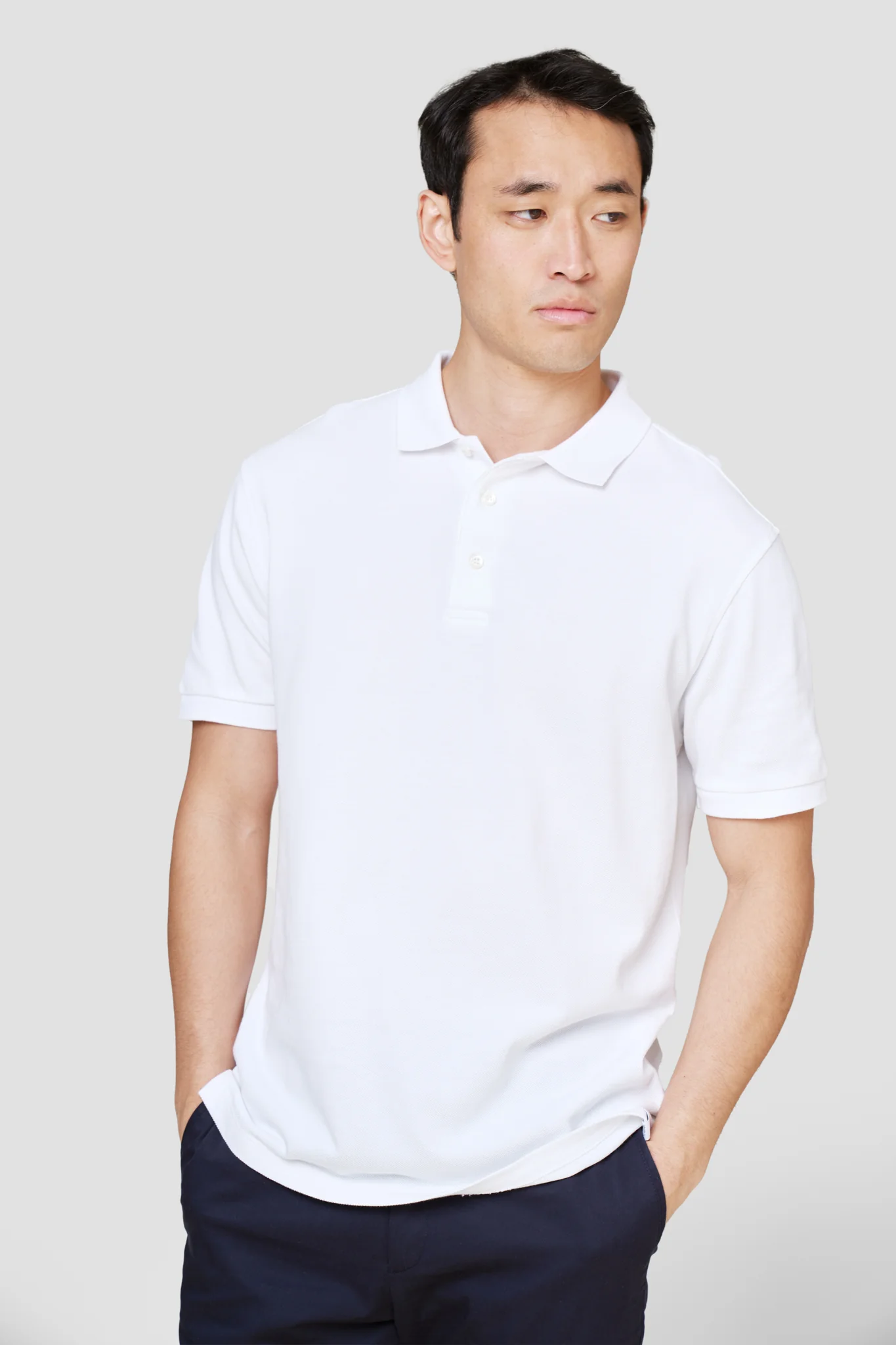 The Perfect Polo Shirt - White - Image 4