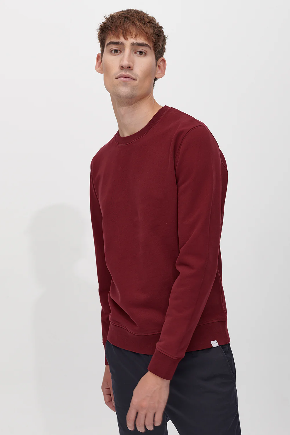 The Perfect Sweatshirt - Dark Red - Image 5