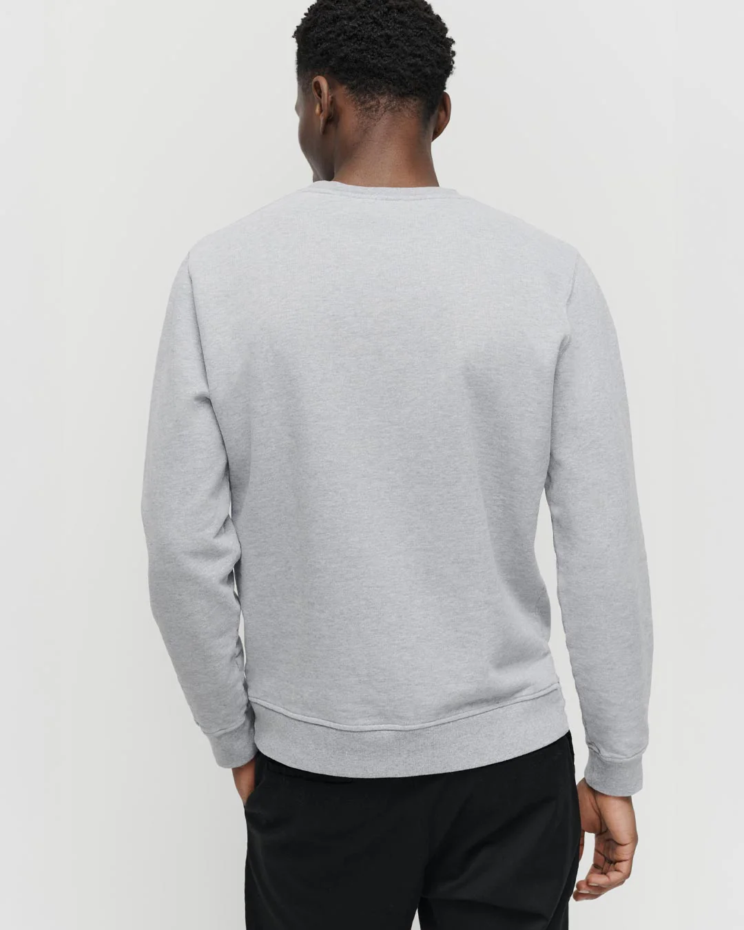 The Perfect Sweatshirt - Grey Melange - Image 3
