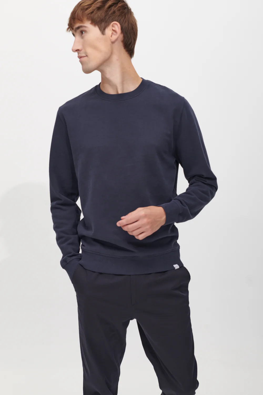 The Perfect Sweatshirt - Navy - Image 4