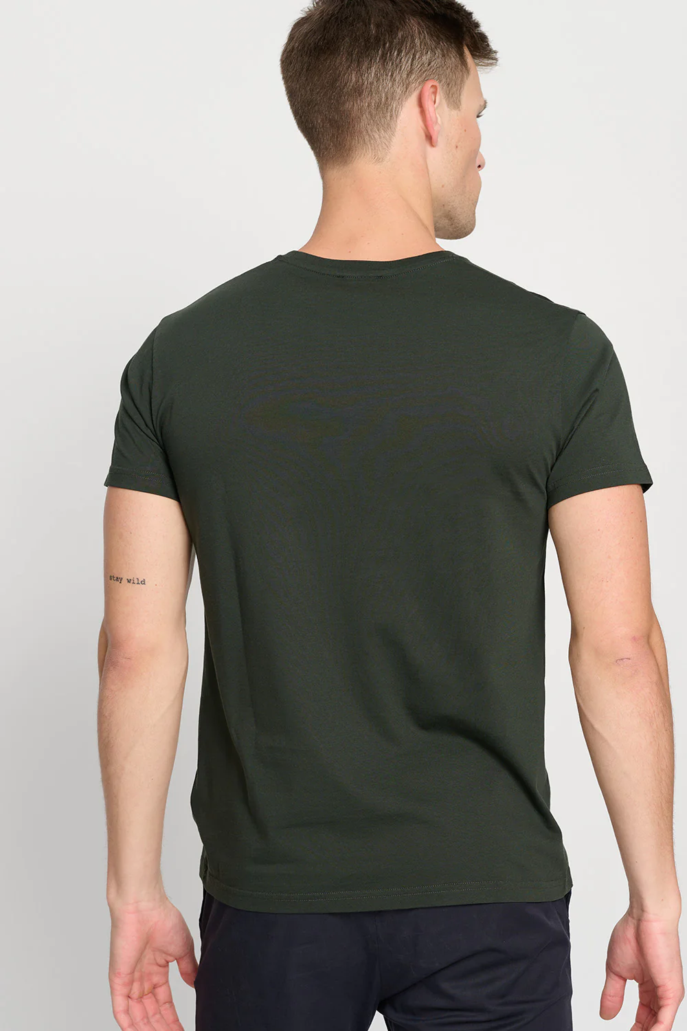 The Perfect T-Shirt - Dark Green - Image 3