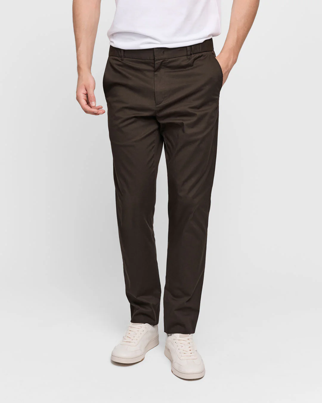 The Perfect Chino - Dark Brown - Image 3